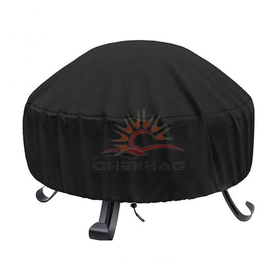 Outdoor Garden Patio Foldable and Portable Heavy Duty 15-34 in Waterproof Round Fire Pit Cover