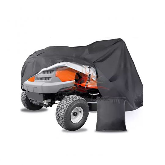 Garden Riding Lawn Tractor Cover 600D Waterproof Heavy Duty Universal with Outdoor Sun UV Rain Protector