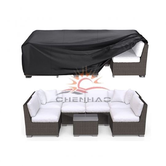 Patio Furniture Set Cover Waterproof, Heavy Duty 600D Funiture Covers for Outdoor Sectional Sofa Set