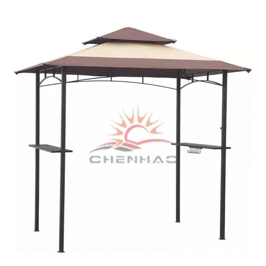 Khaki Oxford waterproof and UV resistant, suitable for barbecue outdoor patio gazebo, roof canopy top