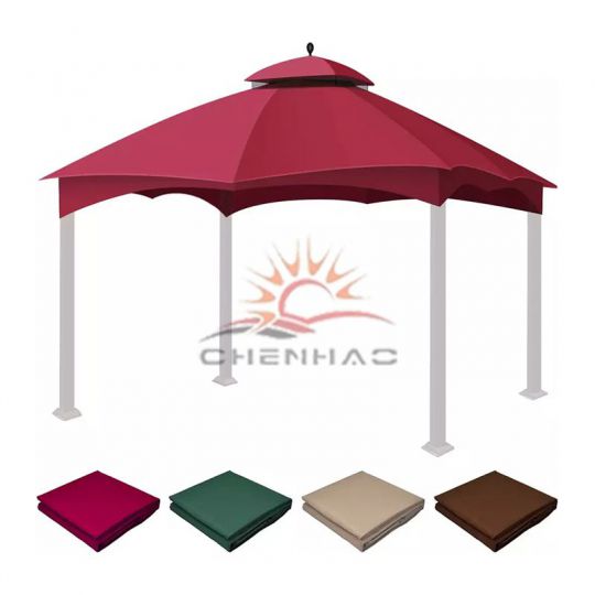 Wine red Oxford is waterproof and durable, suitable for outdoor garden gardening, gazebo replacement roof